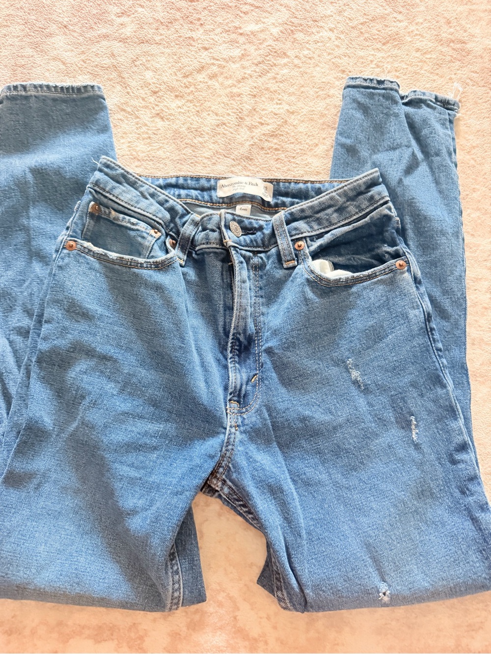 Abercrombie & Fitch Light Blue High-Rise Women’s Jeans